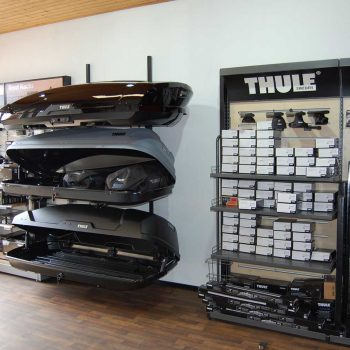 Unsere Vermietung von THULE-Dachboxen und Trägersystemen
